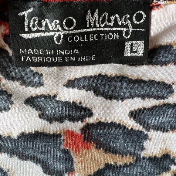 TANGO MANGO BLOUSE SIZE LARGE - Picture 7 of 11